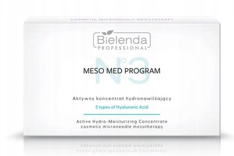 BIELENDA SERUM AMPUŁKA KONCENTRAT HYDRONAWILŻAJĄCY KWAS HIALURONOWY 1X3ml
