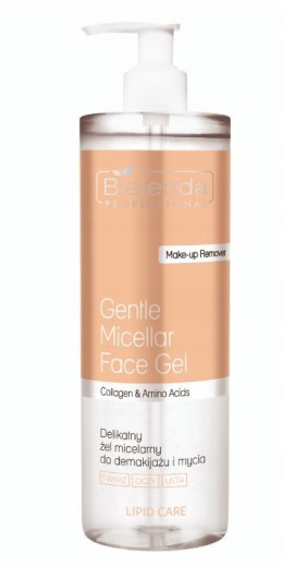 BIELENDA delikatny żel miceralny do demakijażu i mycia LIPID CARE 500ml