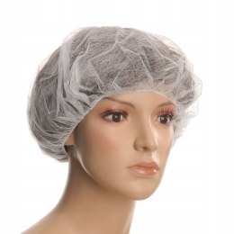 Czepek jednorazowy włóknina BIAŁA harmonijka opakowanie 100 szt.