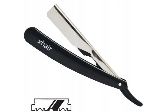 XHAIR Brzytwa fryzjerska z czarną rączką XH180057