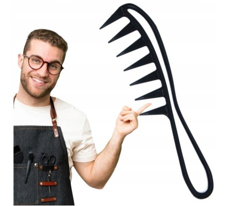 XHAIR GRZEBIEŃ SZEROKI DO ROZCZESYWANIA WŁOSÓW KRĘCONYCH