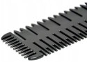 XHAIR Grzebień fryzjerski do zabiegów czarny do pasemek XH000005