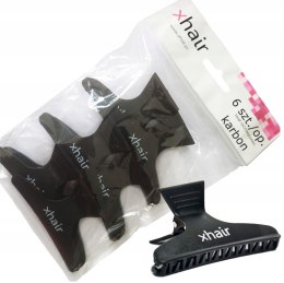 XHAIR KLIPSY SPINKI KARBONOWE 6 SZTUK