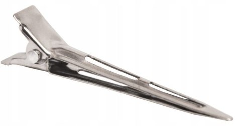 XHAIR Klips do włosów metalowe odcienie szarości i srebra 100SZT