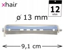 XHAIR Wałki do trwałej ondulacji 12 szt. szaro-niebieskie 13mm