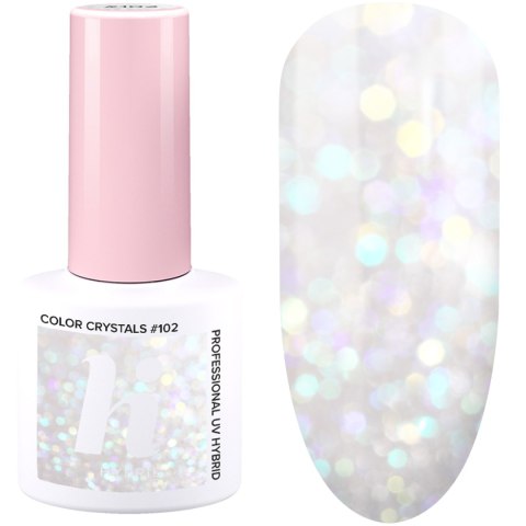 HI HYBRID Lakier hybrydowy Color Crystals 5 ml 102