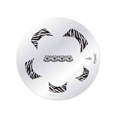 Konad płytki ze wzorkami do stempli MIX różne wzory