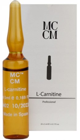 MCCM Ampułka redukcja cellulitu L-KARNITYNA 5 ml