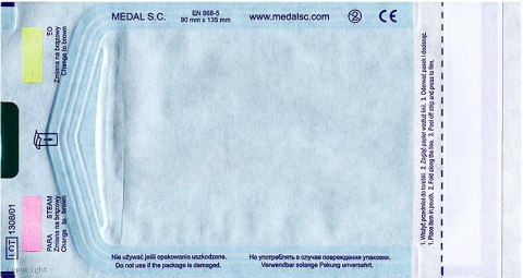 MEDAL Torebki do sterylizacji AUTOKLAW 9 x 13,5 cm 200 szt.