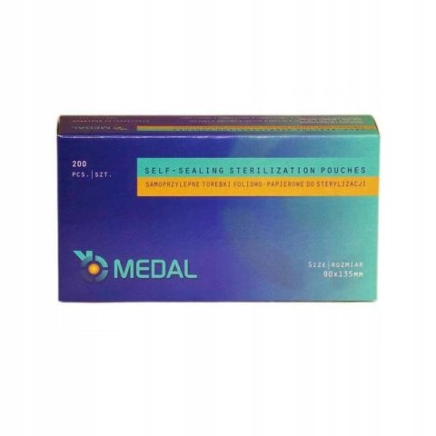 MEDAL Torebki do sterylizacji AUTOKLAW 9 x 13,5 cm 200 szt.