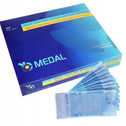MEDAL torebki papierowo-foliowe płaskie 5,7 x 10 cm 200 szt.