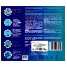 MEDAL torebki papierowo-foliowe płaskie 5,7 x 10 cm 200 szt.