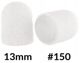 NAKŁADKA ŚCIERNA KAPTUREK 13MM #150 1 SZT BIAŁA