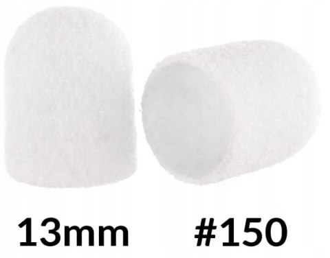 NAKŁADKA ŚCIERNA KAPTUREK 13MM #150 1 SZT BIAŁA