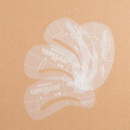 NOBLE LASHES SZABLONY DO STYLIZACJ BRWI 4 SZTUKI