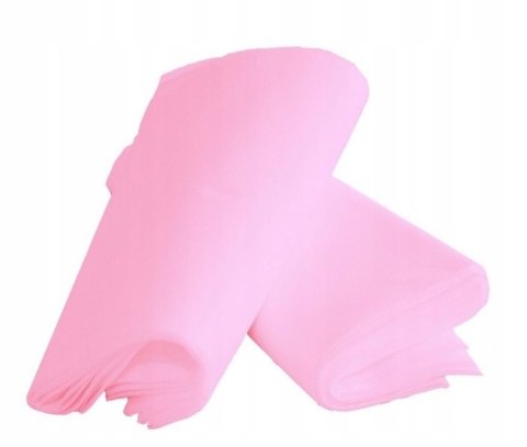 Prześcieradło Podkład Podkłady z Włókniny Różowe Ochronne 215x100 10 sztuk