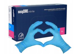 Rękawiczki Nitrylowe Rękawice Bezpudrowe Zarys 100szt Rozmiar S