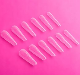 SEMILAC Acrylgel Nail Form 120szt ALMOND Górne Formy Do Paznokci