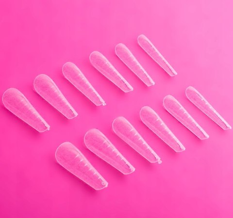 SEMILAC Acrylgel Nail Form 120szt ALMOND Górne Formy Do Paznokci