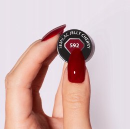 SEMILAC LAKIER HYBRYDOWY 592 JELLY CHERRY 7ml