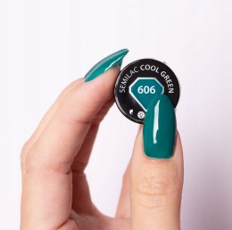 SEMILAC LAKIER HYBRYDOWY 606 COOL GREEN 7ml