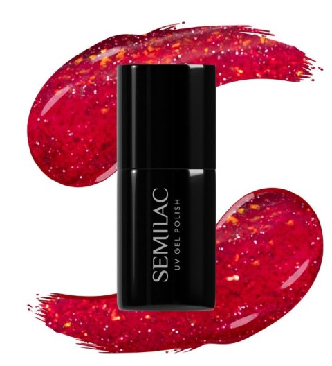 SEMILAC LAKIER HYBRYDOWY 609 SNOW BERRIES 7ml