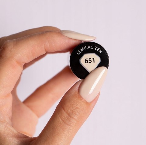 SEMILAC LAKIER HYBRYDOWY 651 ZEN 7ML