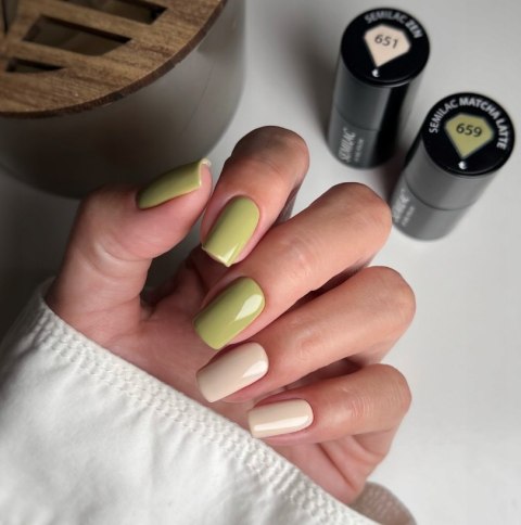 SEMILAC LAKIER HYBRYDOWY 651 ZEN 7ML