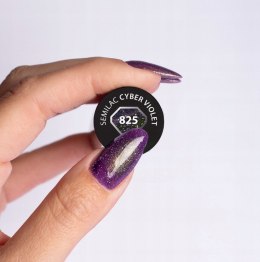SEMILAC LAKIER HYBRYDOWY 825 CYBER VIOLET 7ML