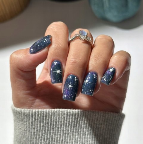 SEMILAC LAKIER HYBRYDOWY 826 VIRTUAL BLUE 7ML