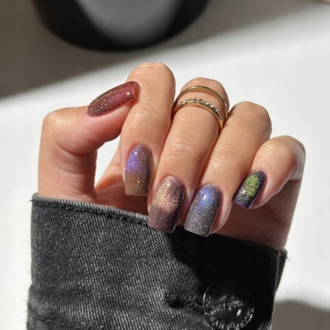 SEMILAC LAKIER HYBRYDOWY 828 GREY HOLO 7ML