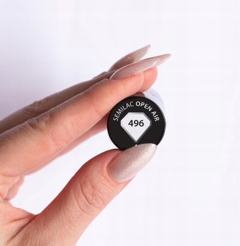 SEMILAC LAKIER HYBRYDOWY DO PAZNOKCI - 496 OPEN AIR - 7ml