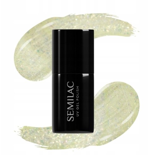 SEMILAC LAKIER HYBRYDOWY DO PAZNOKCI - 497 GREEN GROOVE - 7ml