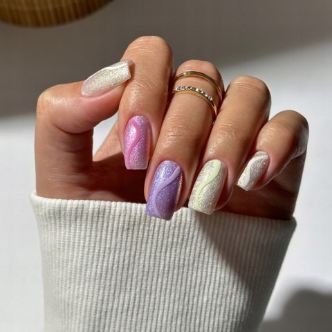 SEMILAC LAKIER HYBRYDOWY DO PAZNOKCI - 497 GREEN GROOVE - 7ml