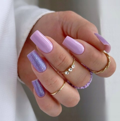 SEMILAC LAKIER HYBRYDOWY DO PAZNOKCI - 499 VIOLET VIBES - 7ml