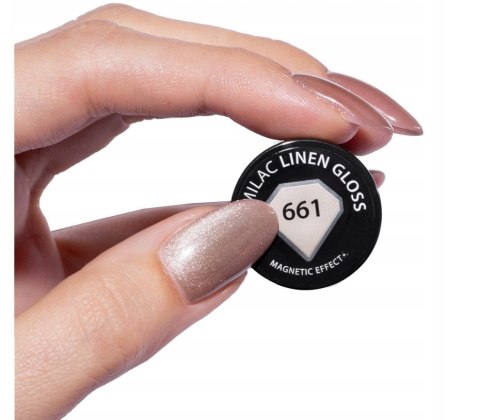 SEMILAC Lakier hybrydowy 661 Linen Gloss 7 ml