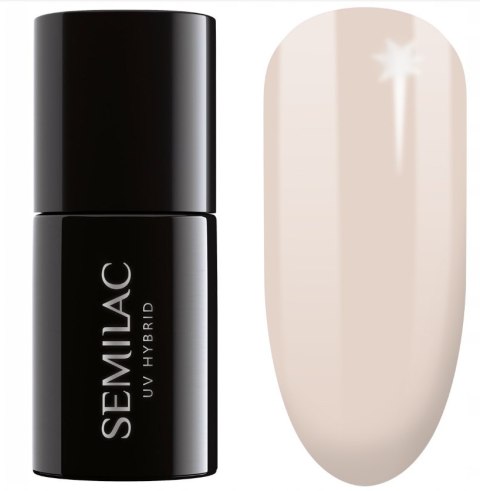 SEMILAC Lakier hybrydowy lakier kolorowy 583 Second Skin Nude 7 ml