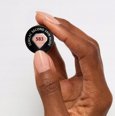 SEMILAC Lakier hybrydowy lakier kolorowy 583 Second Skin Nude 7 ml