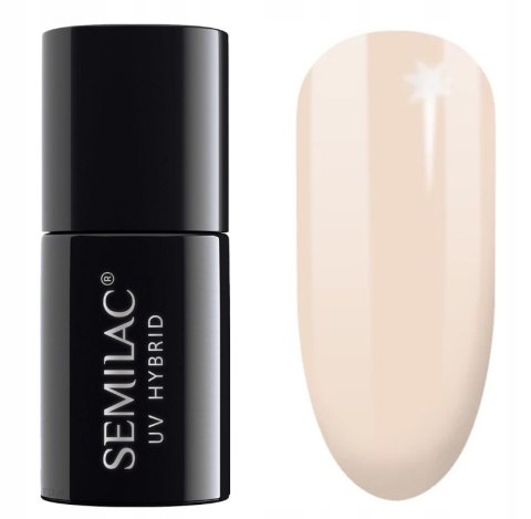SEMILAC Lakier hybrydowy lakier kolorowy 584 Just Nude 7 ml