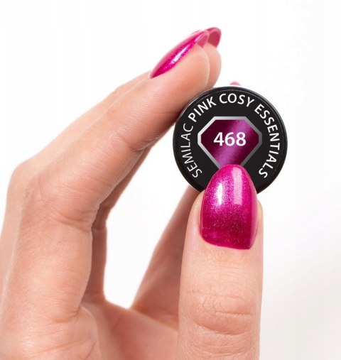 SEMILAC Pink Cosy Essentials Lakier Hybrydowy 468
