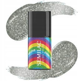 SEMILAC Proud Rainbow Lakier Hybrydowy do paznokci limitowany holo 7ml 489