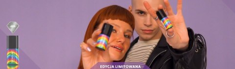 SEMILAC Proud Rainbow Lakier Hybrydowy do paznokci limitowany holo 7ml 489