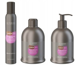 Szampon do włosów blond 300 ml pianka + odżywka Zestaw Anti-Yellow ALTEREGO