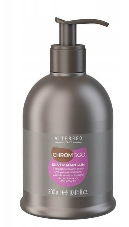 Szampon do włosów blond + odżywka 2x 300 ml Zestaw Silver srebrne ALTEREGO