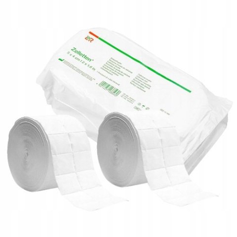 Waciki Zelletten 12 WARSTW W ROLCE 1000 SZT bezpyłowe, w rolce 1000 szt.