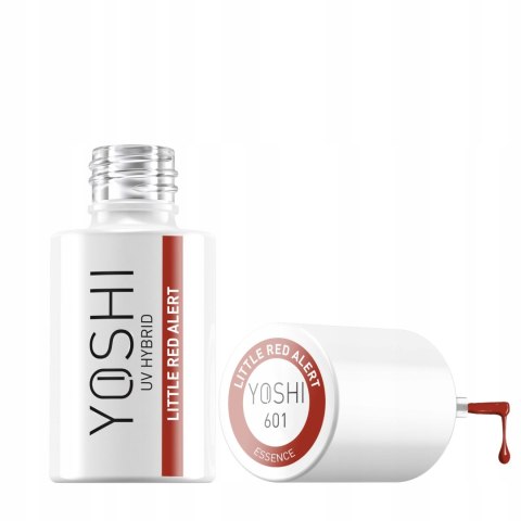 YOSHI Lakier hybrydowy Little Red Alert 601 6ml