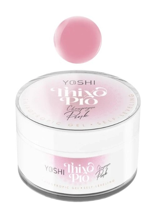 YOSHI ŻEL SAMOPOZIOMUJĄCY THIXO PRO UV LED CHAMPAGNE PINK 50ML