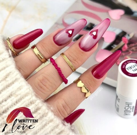 Yoshi Lakier Hybrydowy Written In Love 166 Ink Of Desire 6 ml