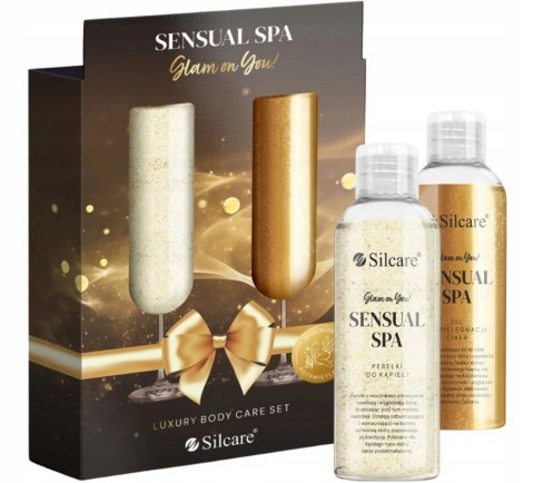 ŻEL PIELĘGNACJA CIAŁA 100 ml + PEREŁKI DO KĄPIELI ZESTAW Body Care SILCARE