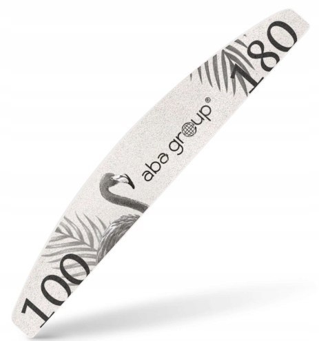 ABA GROUP PILNIK DO PAZNOKCI PÓŁKSIĘŻYC 100/180 STANDARD